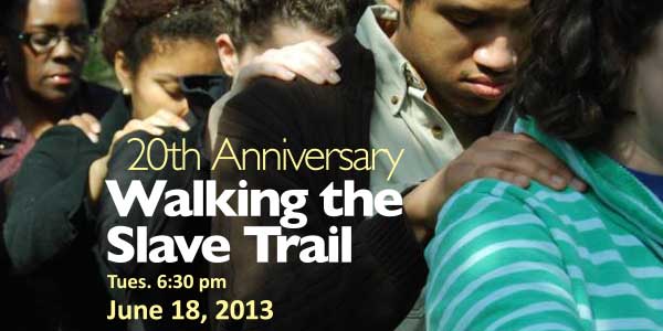 Anniversary Walk on the Historic Richmond Slave Trail