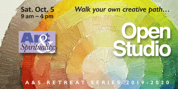 Art & Spirituality: Open Studio on Saturday, Oct. 5