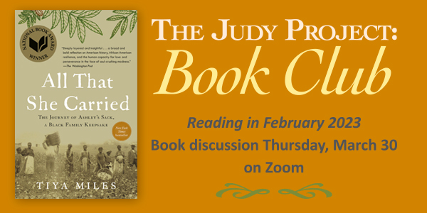 The Judy Project: Book Club