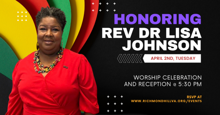 Worship Celebration & Reception for Rev. Dr. Lisa Johnson