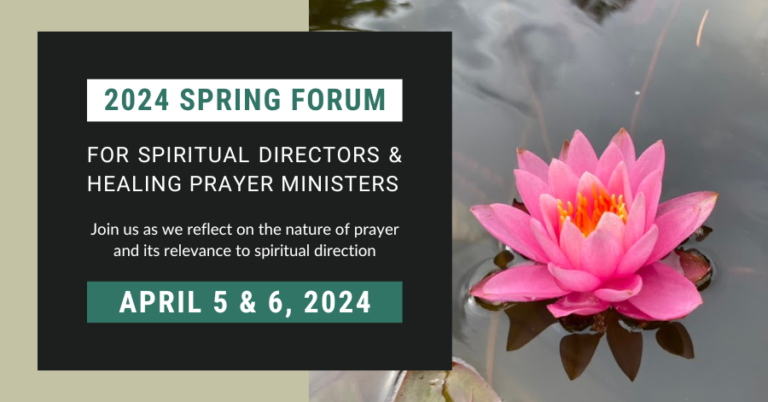 2024 Spiritual Directors Spring Forum