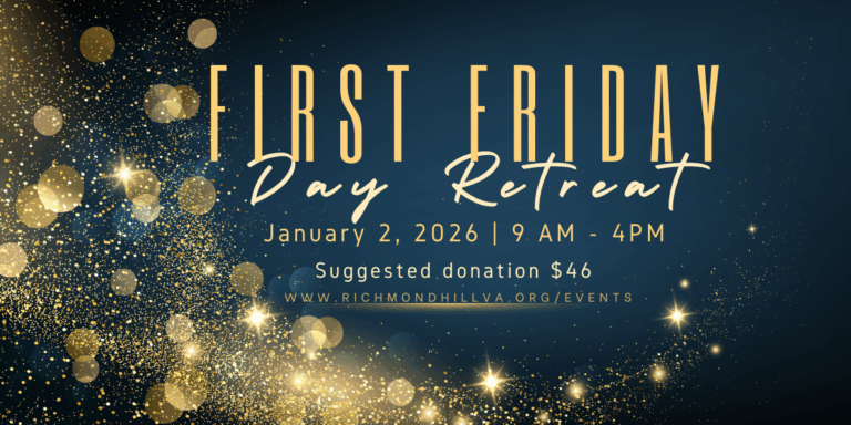 First Friday Day Retreat – January 2, 2026