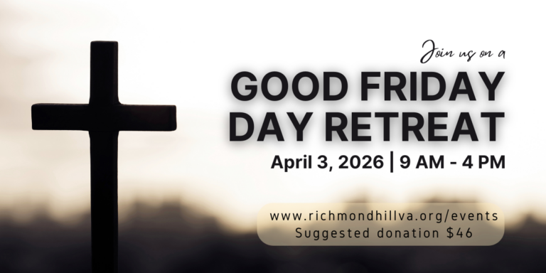 Good Friday Day Retreat – April 3, 2026
